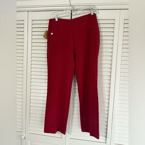 Macy's Rachel Roy Red Women's Side Zip Pants